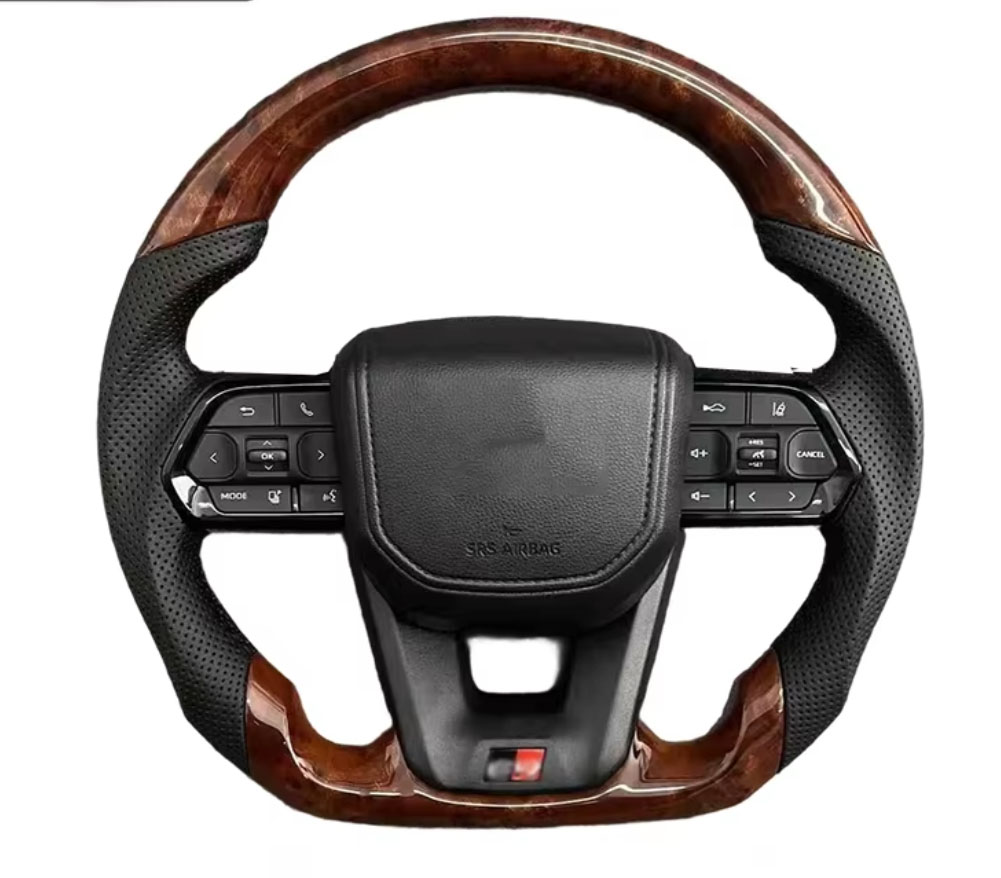 toyota corolla hilux fortuner land cruiser gr sport – universal racing steering wheel