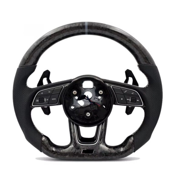 custom carbon fiber steering wheel for audi a3 a4 a5 a6 a7 q5 q7 s3 s4 s5 s6 rs3 rs5 rs7
