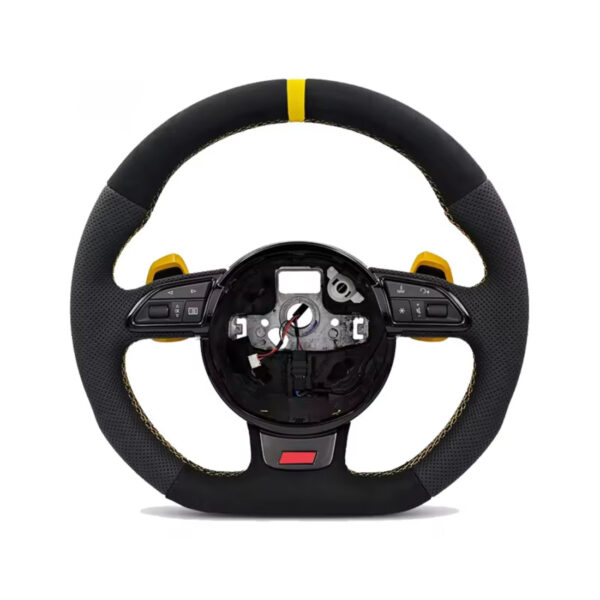 custom carbon fiber steering wheel for audi a3 a4 a5 a6 a7 q5 q7 s3 s4 s5 s6 rs3 rs5 rs7