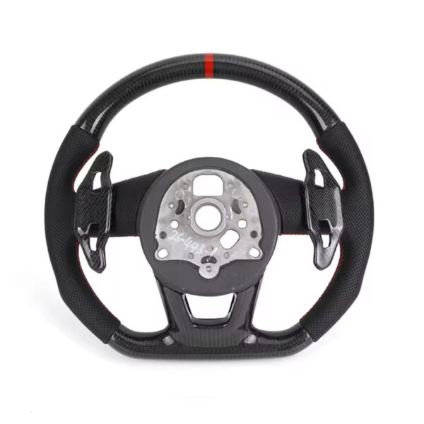 custom carbon fiber steering wheel for audi a3 a4 a5 a6 a7 q5 q7 s3 s4 s5 s6 rs3 rs5 rs7