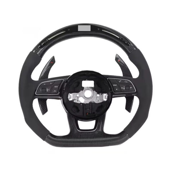 custom carbon fiber steering wheel for audi a3 a4 a5 a6 a7 q5 q7 s3 s4 s5 s6 rs3 rs5 rs7