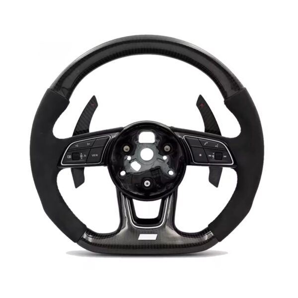 custom carbon fiber steering wheel for audi a3 a4 a5 a6 a7 q5 q7 s3 s4 s5 s6 rs3 rs5 rs7