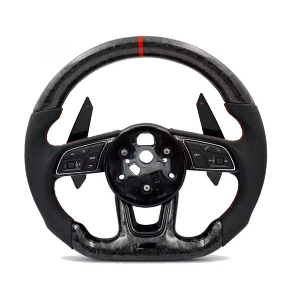 custom carbon fiber steering wheel for audi a3 a4 a5 a6 a7 q5 q7 s3 s4 s5 s6 rs3 rs5 rs7