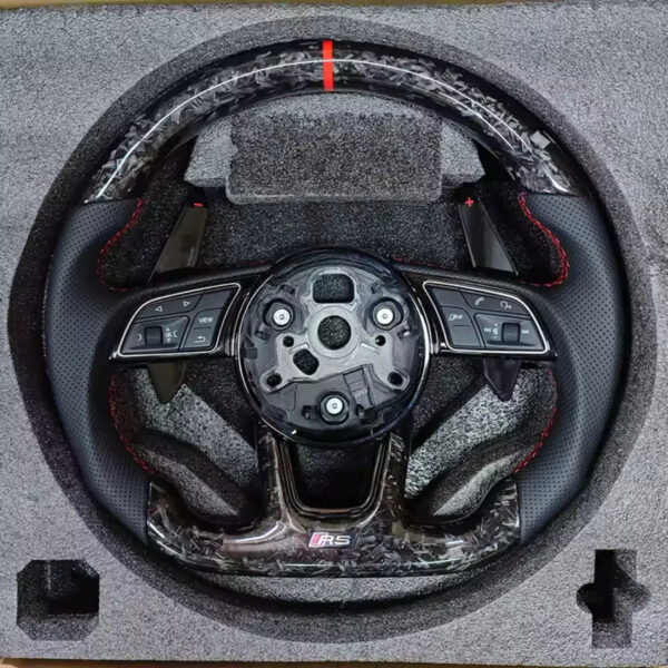 custom carbon fiber steering wheel for audi a3 a4 a5 a6 a7 q5 q7 s3 s4 s5 s6 rs3 rs5 rs7