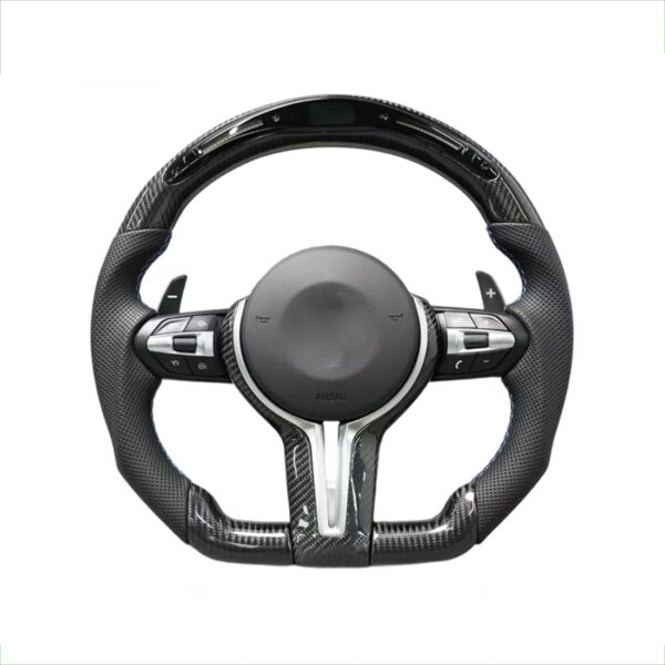 steering wheel compatible with bmw m3 f30 f15 f16 f20 f21 f25 f26 m5 f10 f11 f06 f07 f12 f13 f01 e70 e87 e81 e90 e91 e92