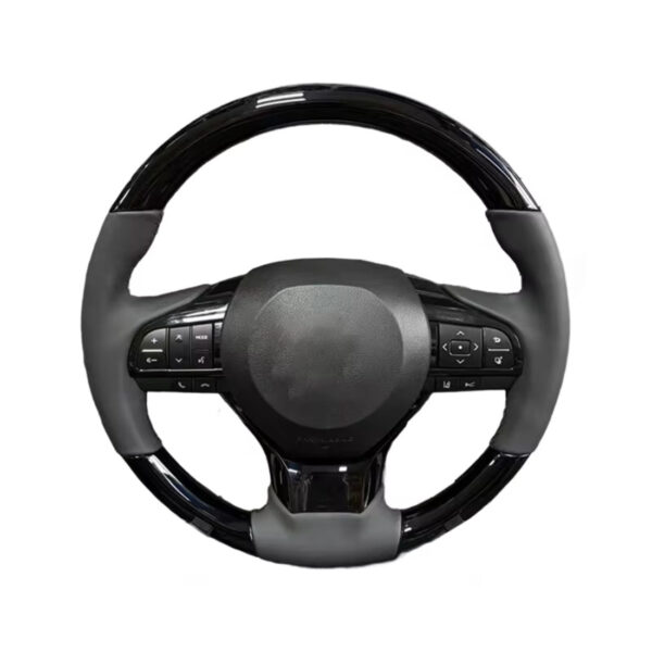 carbon fiber steering wheel for toyota prado lc200 lc300 hilux sport leather hand stitched perfora
